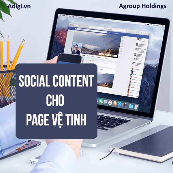 Social Content cho page vệ tinh