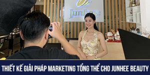 Adigi thiết kế giải pháp marketing tổng thể cho Junhee Beauty Center